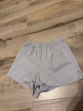 Soffe cream colored Women's Athletic Pull-On Shorts